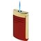 burgundy/gold Flamme