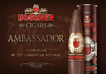 Handgefertigte Bossner Ambassador Zigarren aus der Dominikanischen Republik.