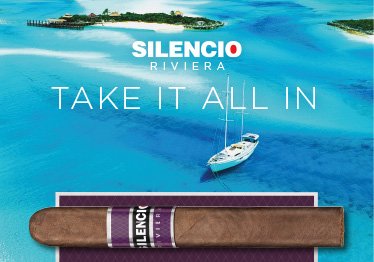 Silencio Riviera Zigarre Take it all in. Segelboot Inselgruppe