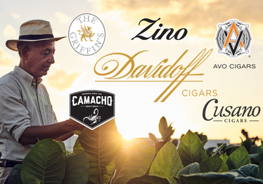 Davidoff Cigars, The Griffin's, Zino, AVO Cigars, Camacho und Cusano Logos